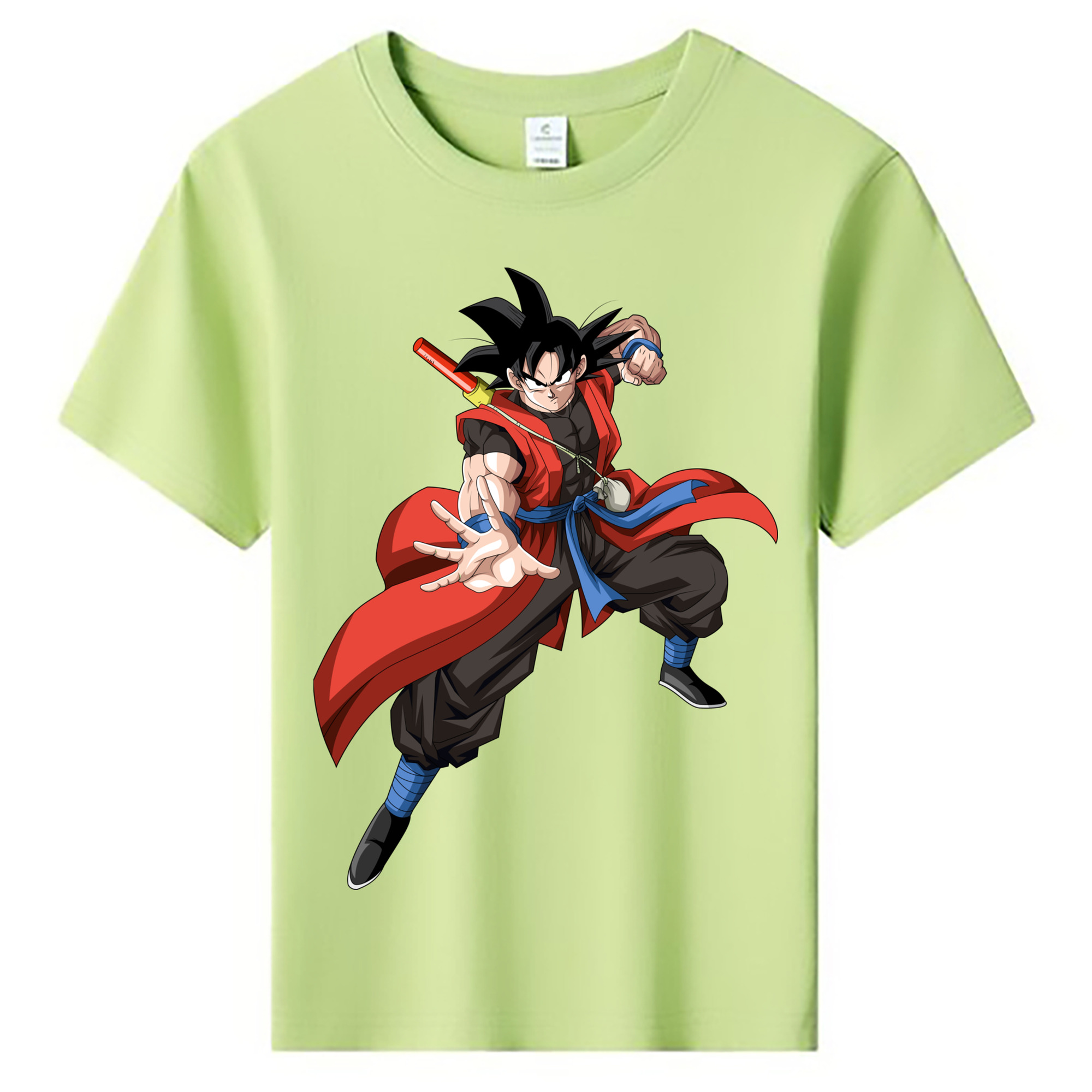 （画像用） ドラゴンボール 孫悟空（そん ごくう）Son Goku カカロット DRAGON BALL Kakarotto 綿100％キッズTシャツ（フロントプリント）
